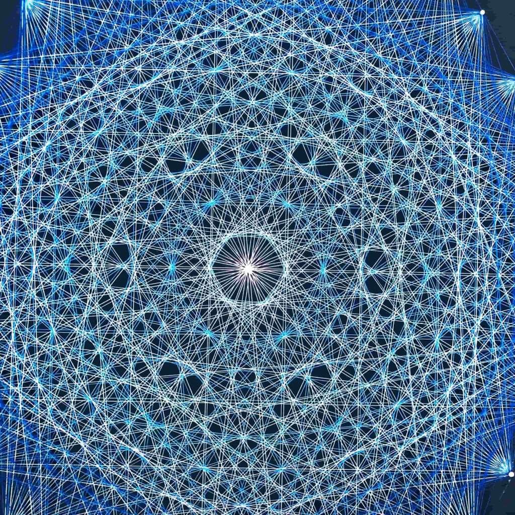 curso online hilomandala hexágonos mágicos fractaleria fractal geometría sagrada flor de la vida