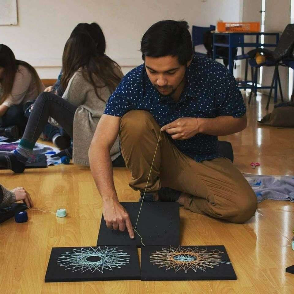curso online hilomandala hilorama string art fractaleria fractal mandala geometría sagrada
